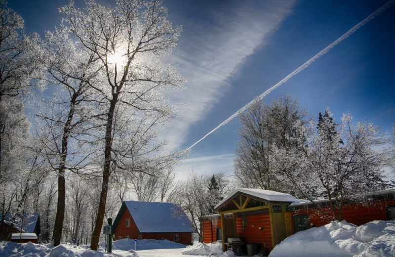 Winter time at Kohl's Resort.