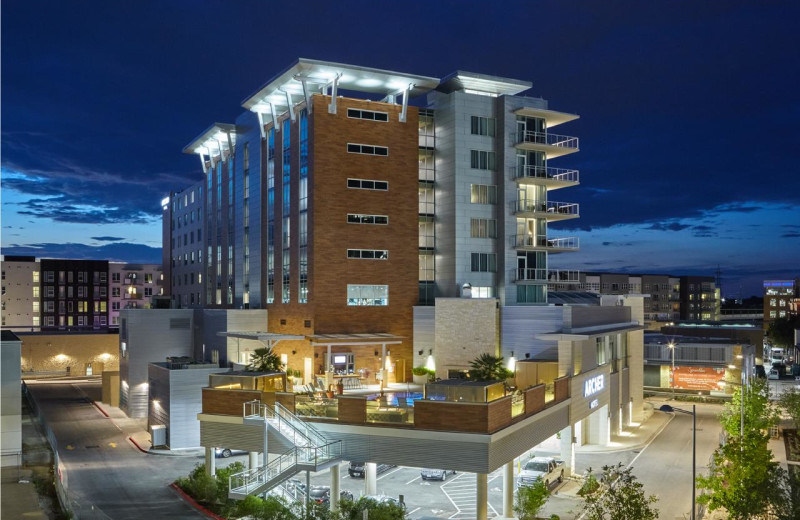 Hotel exterior at  LodgeWorks.