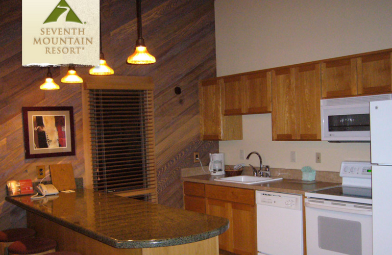 Townhome Kitchen at Seventh Mountain Resort 