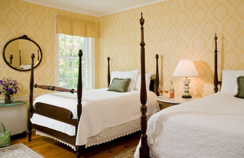 Guest room at Swift House Inn.