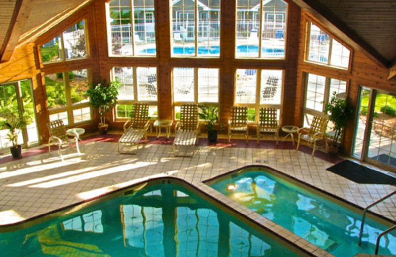 Indoor Swimming Pool at Baileys Harbor Resort  