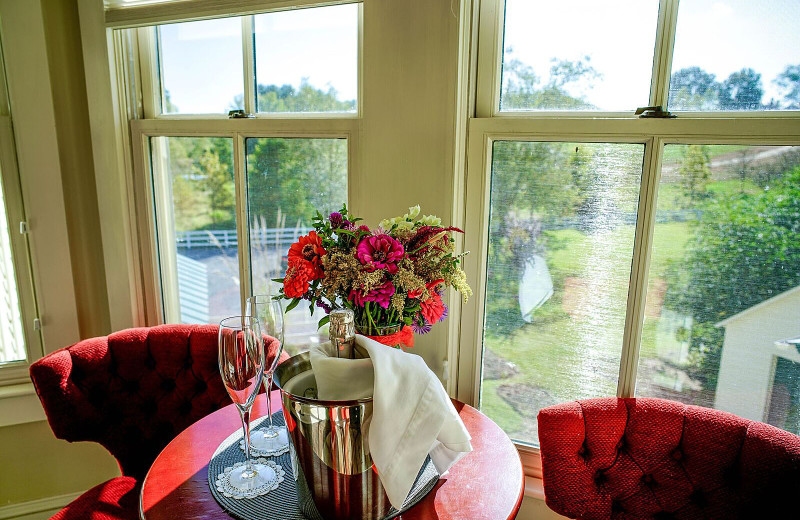 Sitting area at Foster Harris House Bed & Breakfast.