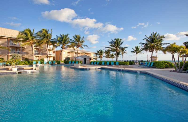 Outdoor pool at Holiday Inn Resort Grand Cayman Hotel.