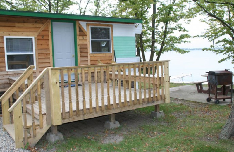 Cabin at Scenic Point Resort.
