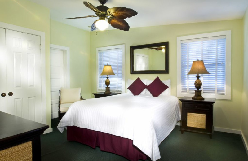 Guest bedroom at The Banyan Resort.