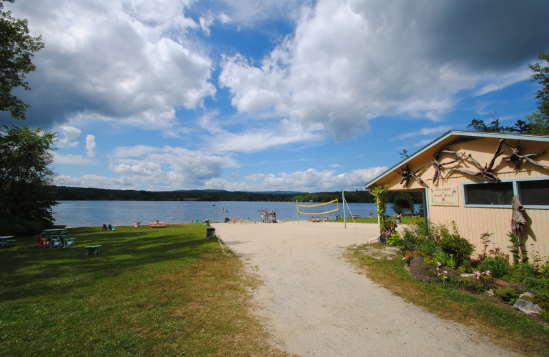 Lake view at Black Swan Inn.