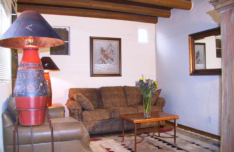 Guest room at Casa de Suenos.