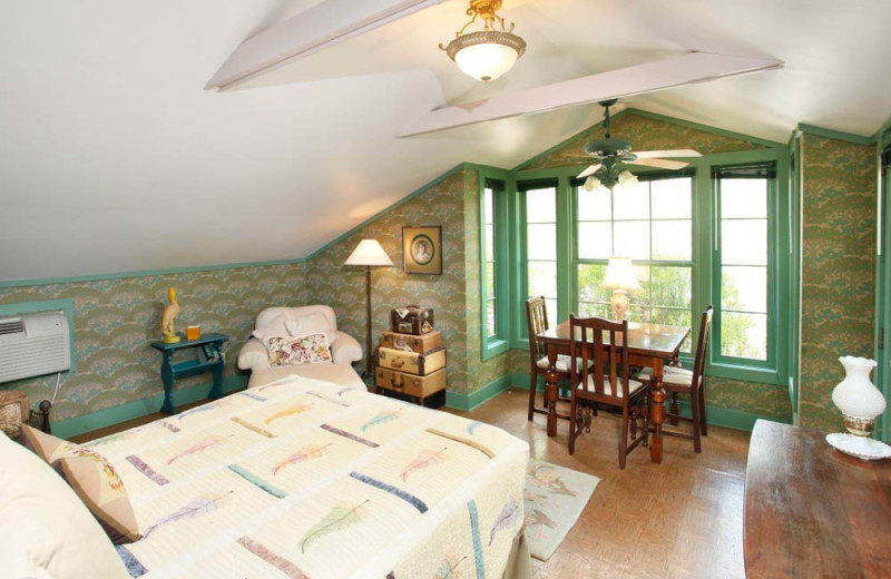 Cabin Bedroom at Hidden Hollow Cabins