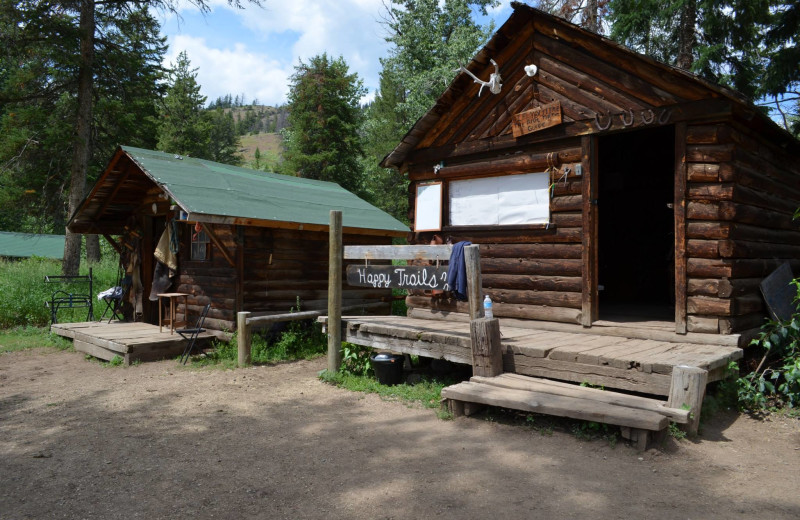 Exterior view of Shoshone Lodge & Guest Ranch.