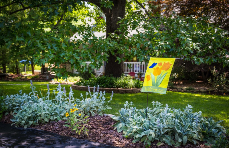 Garden at The Inn at Harbour Ridge Bed and Breakfast.