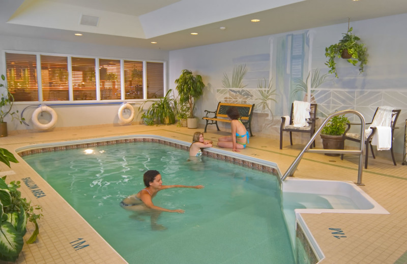 Indoor pool at Stone Gate Inn.