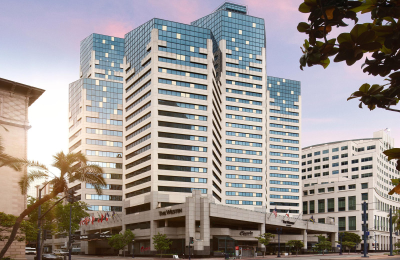 Exterior view of The Westin San Diego Emerald Plaza.