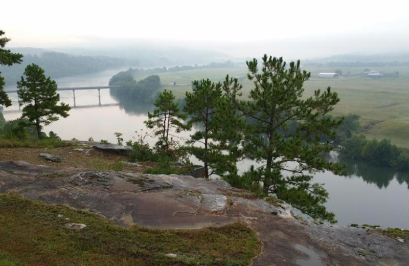 Scenic view at Lemley's Cedar Rock Inn.