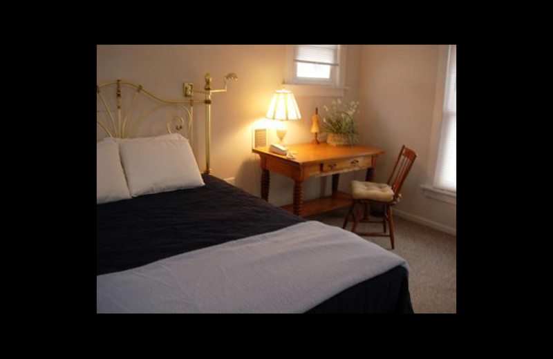 Rental bedroom at Michigan Vacation Rentals.