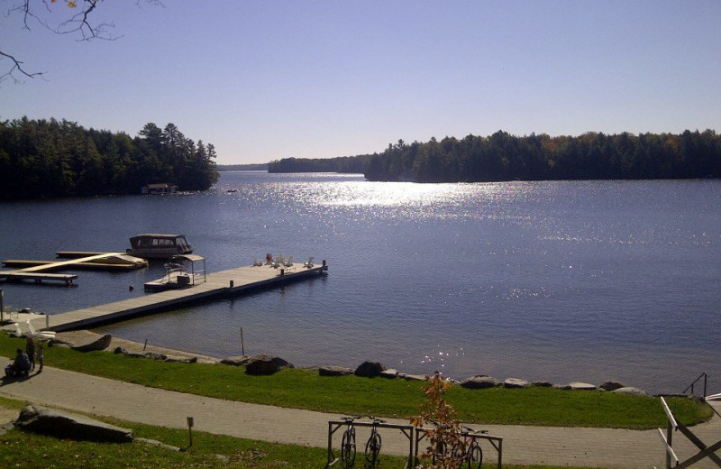 Lake view at JW Marriott The Rosseau Muskoka Resort & Spa.