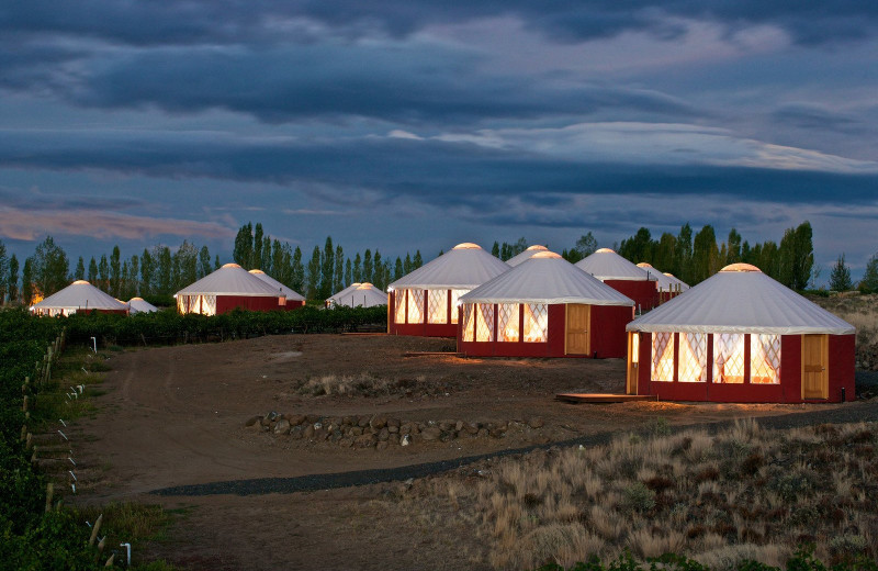 Yurts at Cave B Inn at SageCliffe.