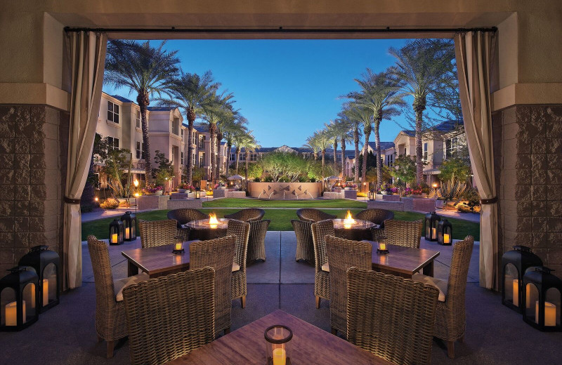 Patio at Gainey Suites Hotel.