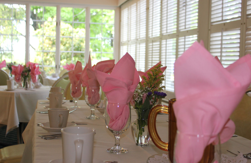 Wedding at reception at Water Gap Country Club.