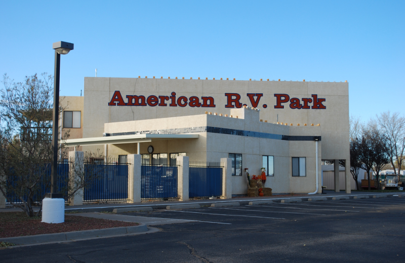 Exterior view of American RV Park.