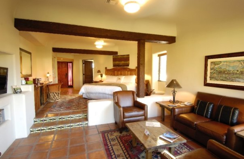 Hacienda King Suite at Tubac Golf Resort.