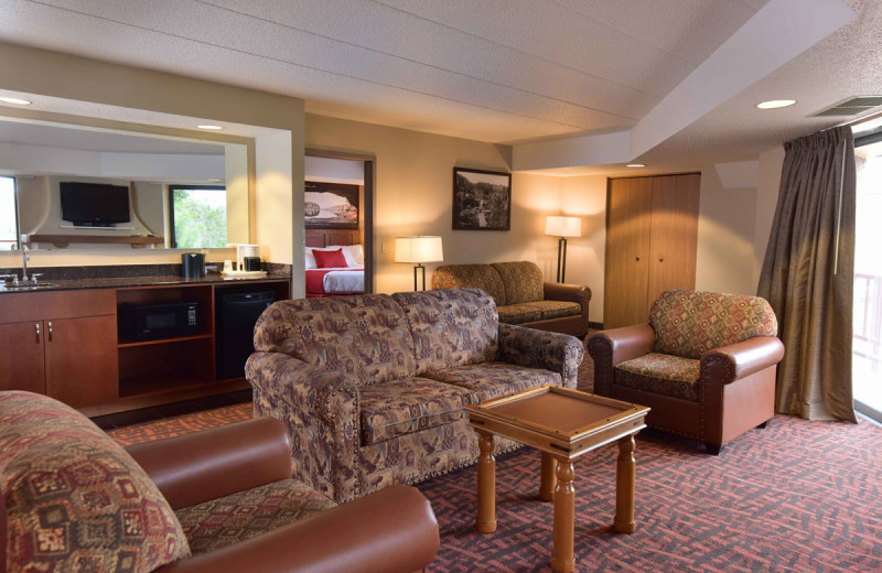 Guest room at Chula Vista Resort.