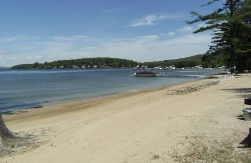 Beautiful beach at Misty Harbor.