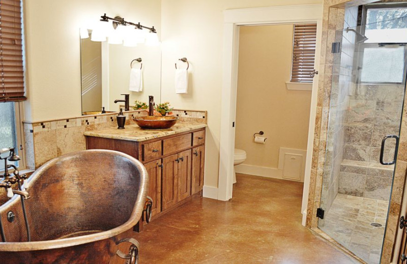 Bathroom at Elk Lodge Vacation Home.