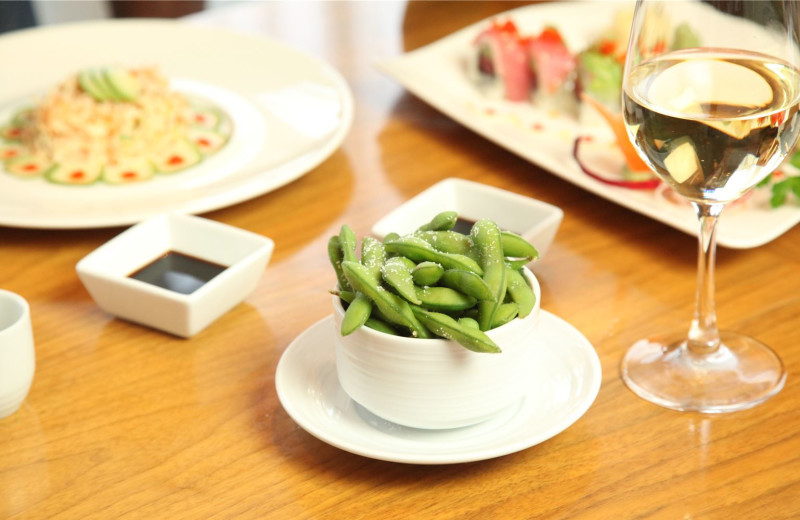 Dining at La Torretta Lake Resort & Spa.