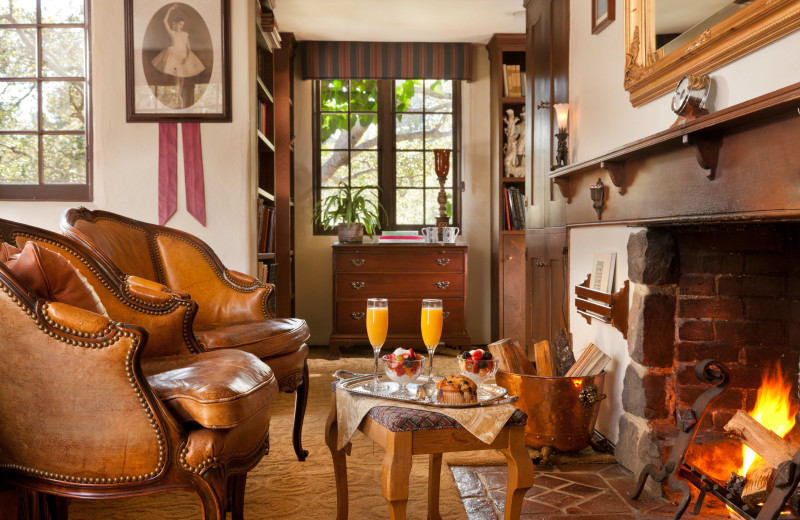 Guest room at Old Monterey Inn.