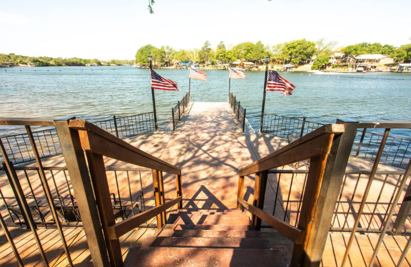Dock at Log Country Cove.