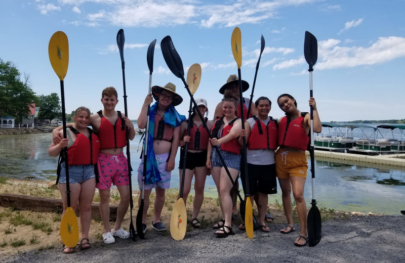 Groups at Riverbay Adventure Inn.