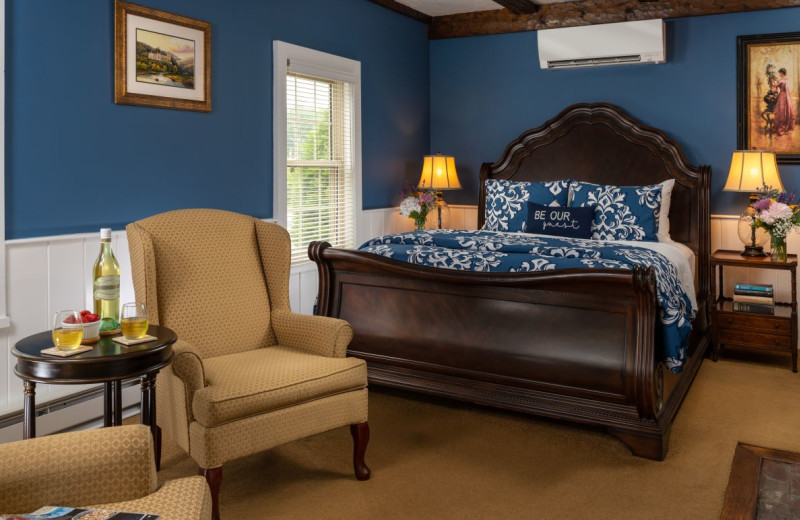 Guest room at The 1802 House Bed