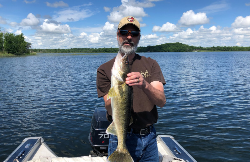 Fishing at Upper Cullen Resort.