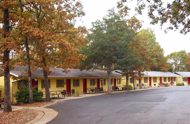 Exterior view of Golden Arrow Resort.