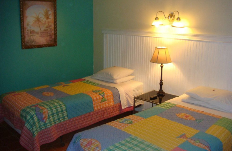 Guest room at Scandia Lodge.