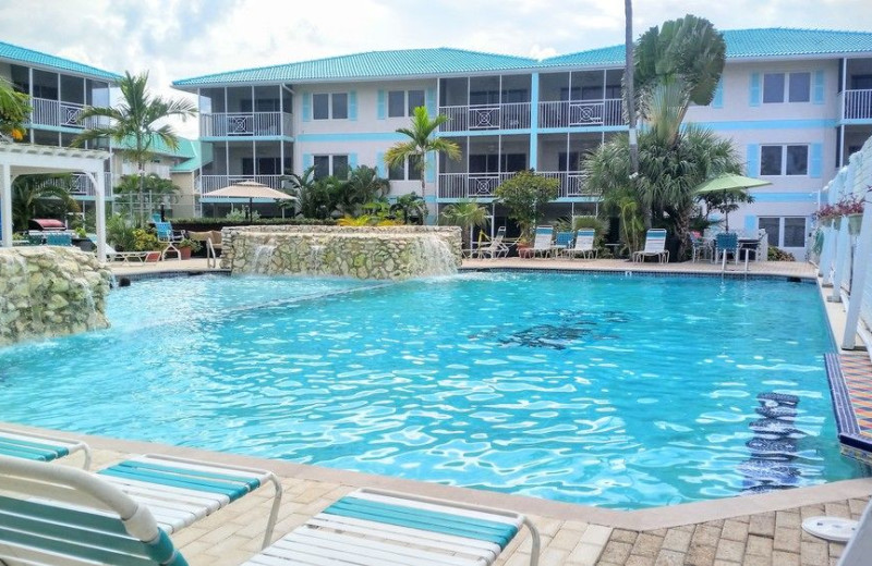 Outdoor pool at 7 Mile Beach Resort and Club.