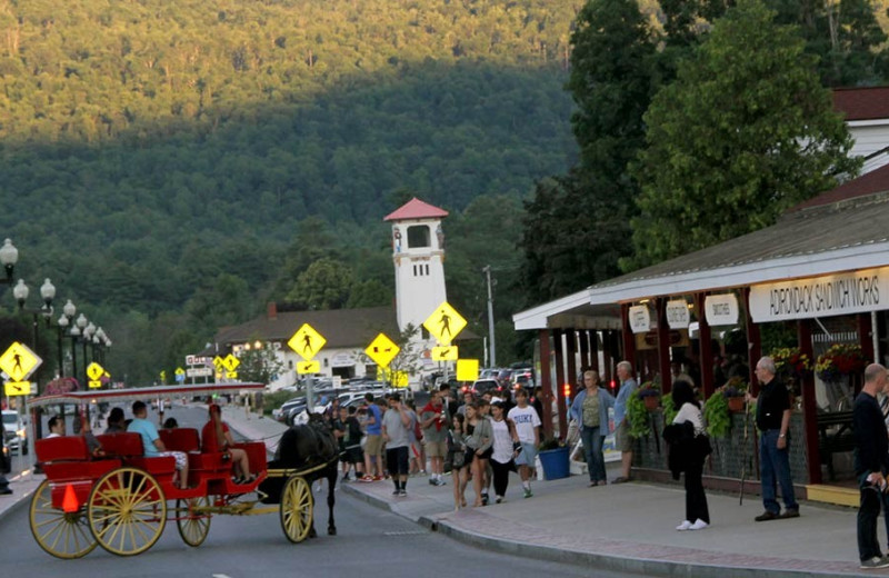 Shopping at The Quarters at Lake George.