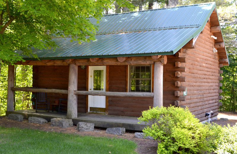 Cabin at The New England Inn & Lodge.