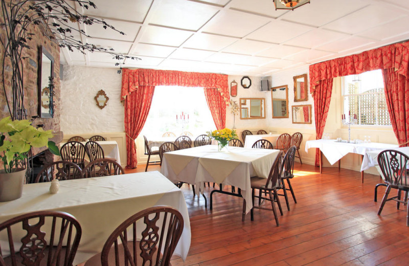 Dining room at Friary Manor Hotel & Restaurant.