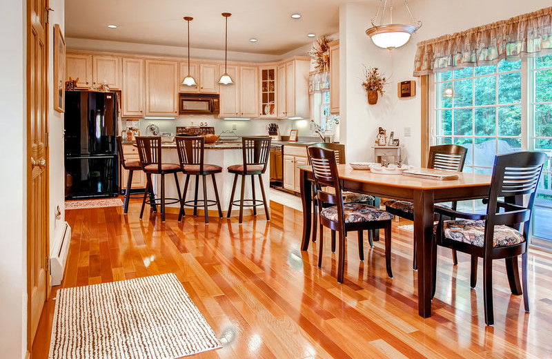 Rental kitchen at GetAway Vacations.