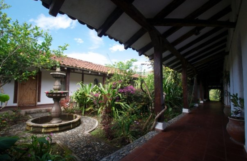 Exterior view of Hacienda Primavera Wilderness Ecolodge.