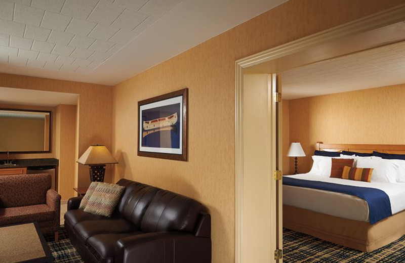 Guest room at Odawa Casino Resort.