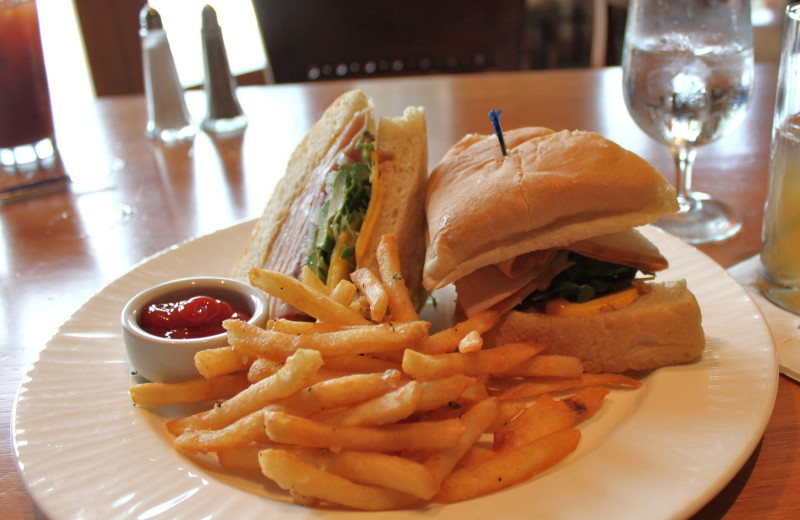 Dining at Quail Lodge Resort.