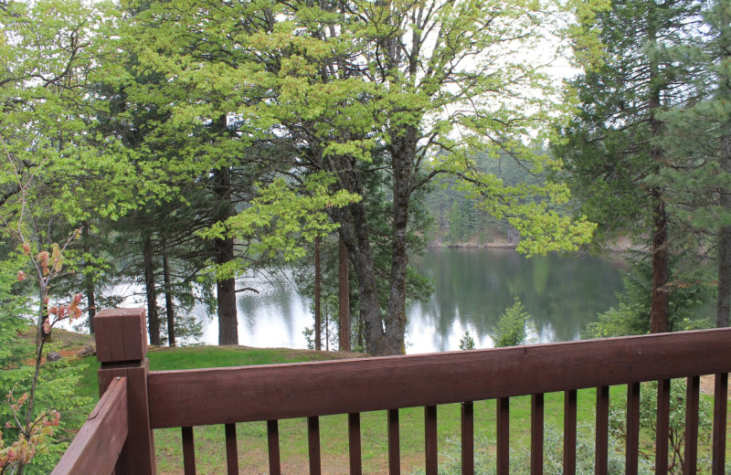 Lake view at Mount Shasta Resort.