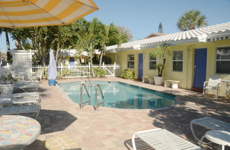Rental pool at Beach Vacation Rentals.