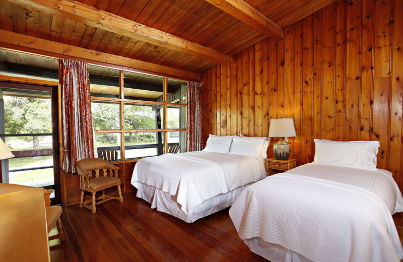 Guest room at Killarney Mountain Lodge.