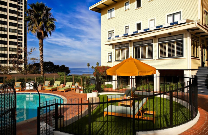 Outdoor pool at The Grande Colonial La Jolla.