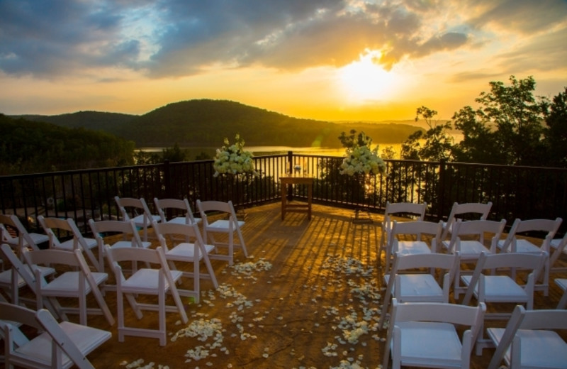 Weddings at Stonewater Cove Resort.