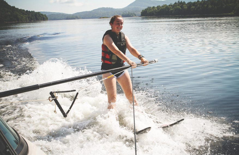 Water skiing at Timberlock.