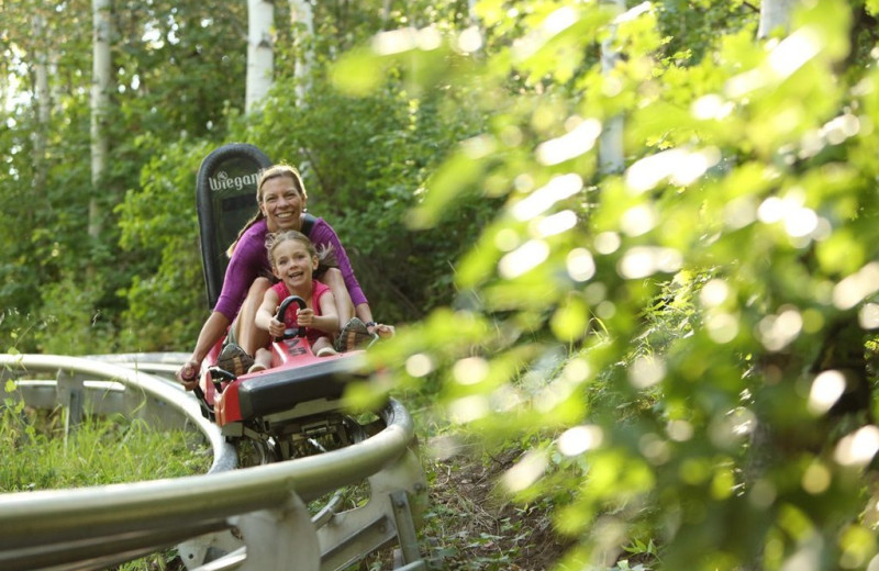 Mountain slide at Grand Summit Resort Hotel.